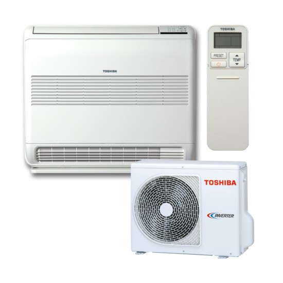 Toshiba, инверторен климатик Bi-flow за подов монтаж 18000 BTU