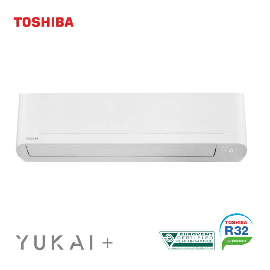 Toshiba, вътрешно тяло на инверторен климатик Yukai Plus 10000 BTU Wi Fi (мултисплит)