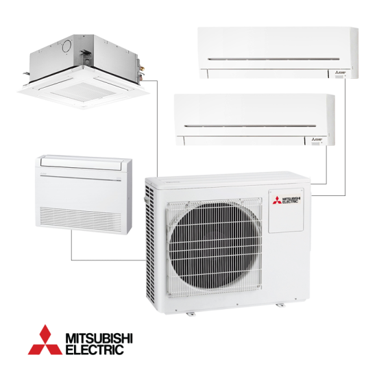 Външно тяло на мултисплит система Mitsubishi Electric MXZ-4F80VF