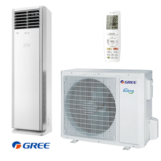 Колонен климатик Gree GVH55ALXM-M6DNC7A - трифазен